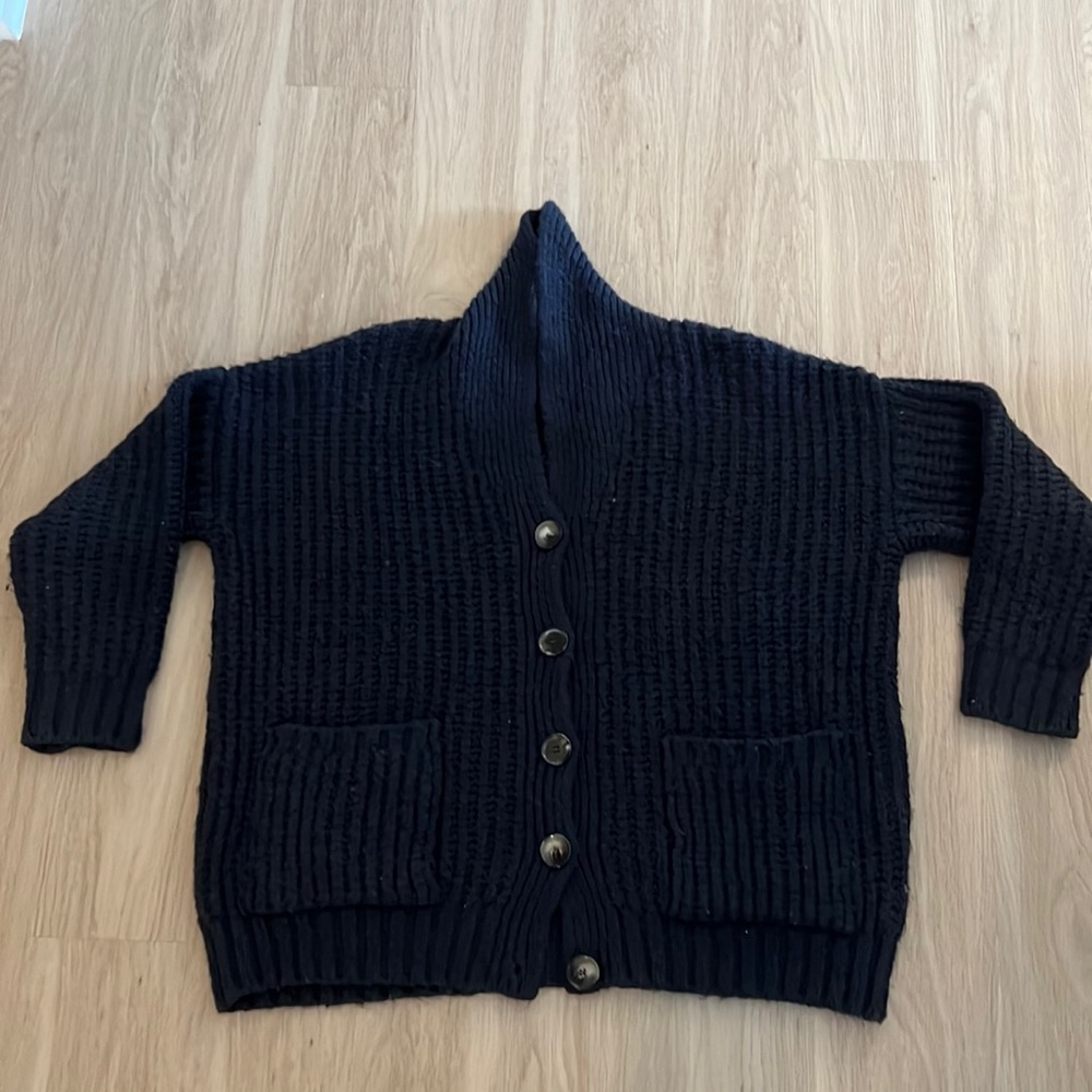 Zara Oversized Boyfriend Cardigan